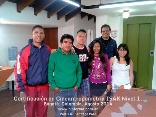 ISAK Nivel 1: Bogotá, agosto 2014